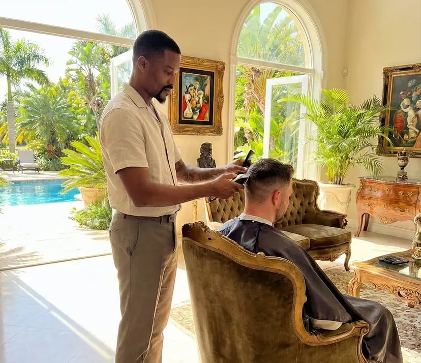 Barbershop style