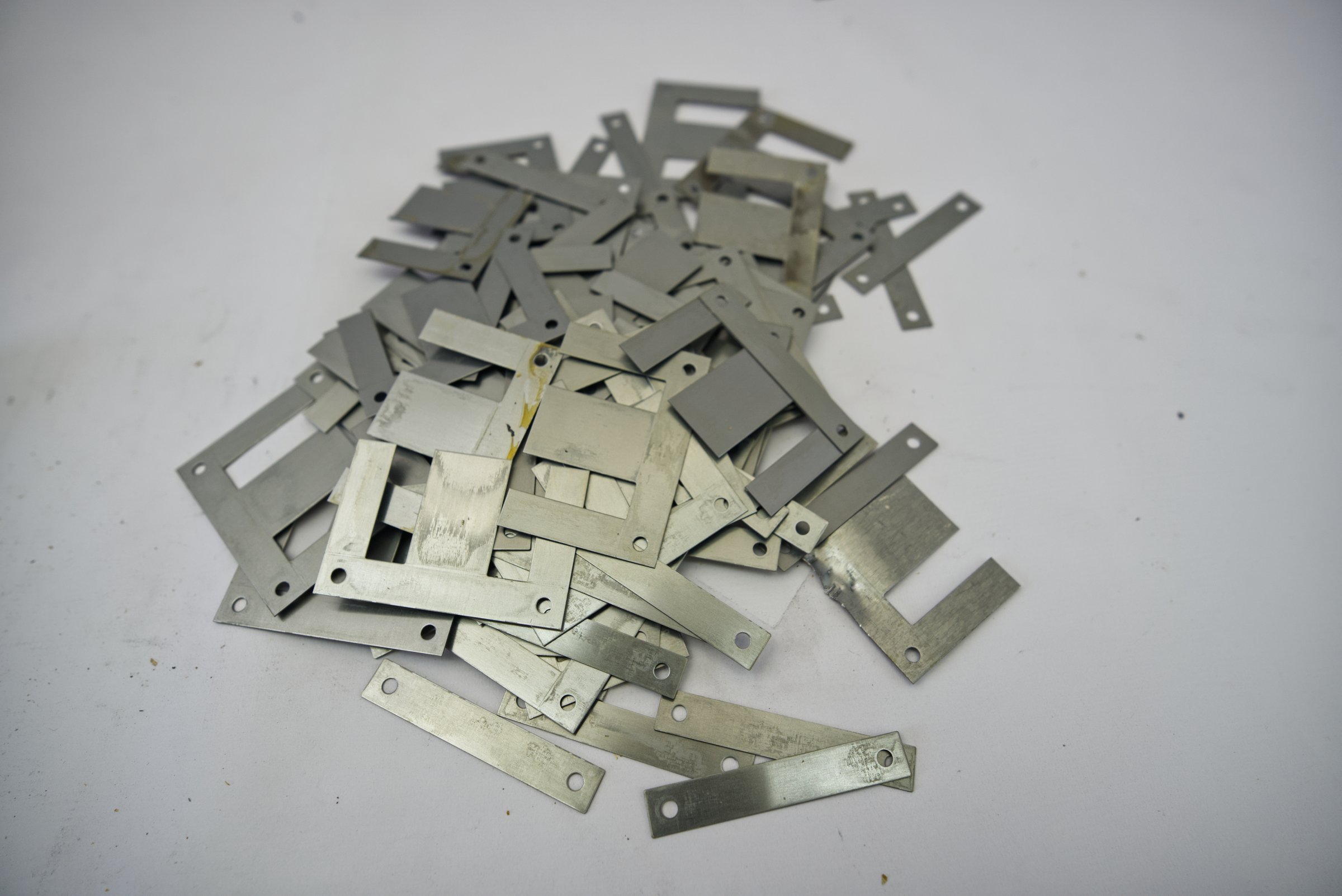 Wires, metal parts and circuit board of an electrical power supply