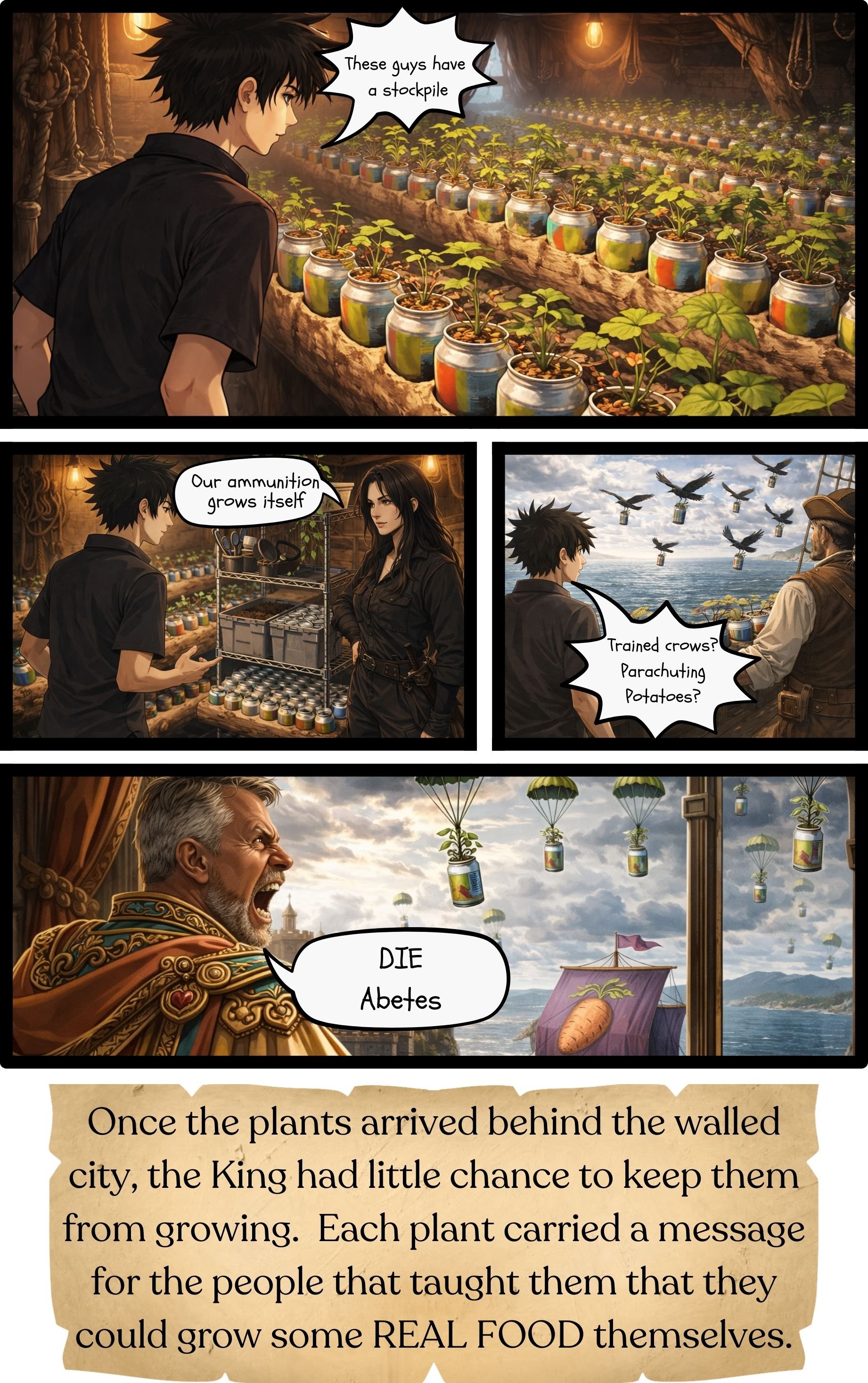 Sweet Potato Comic Chapter 3