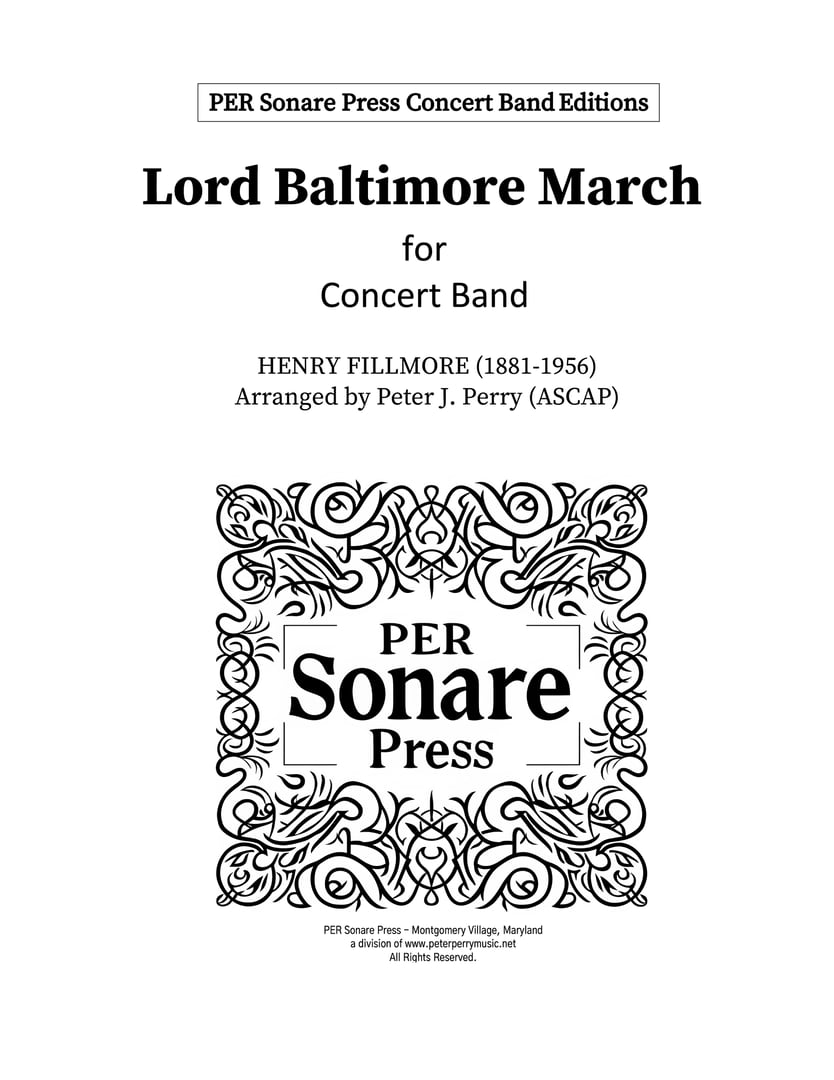 Concert Band sheet music