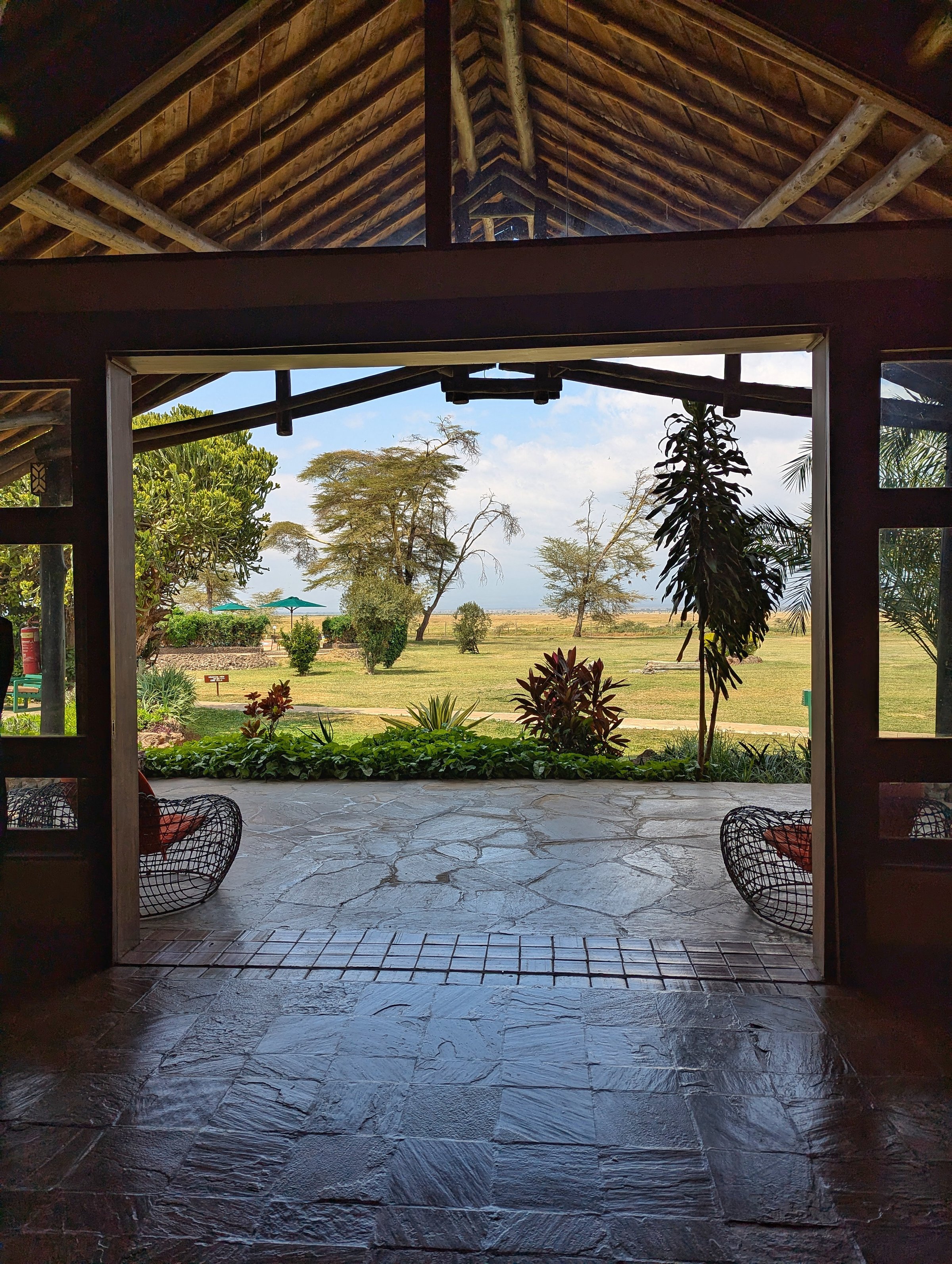 A luxurious lodge set amidst the natural beauty of the Serengeti, Tanzania