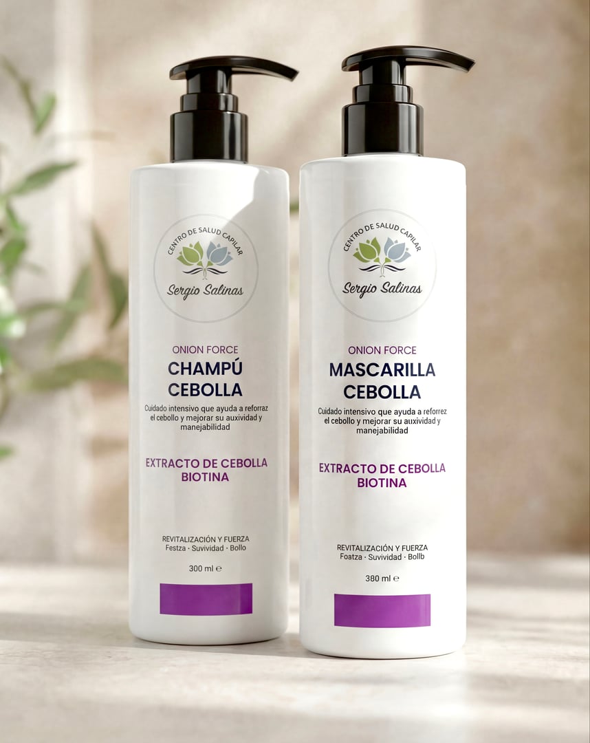 Producto profesional para el cuidado capilar