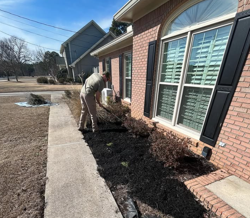 McGlaughn Lawn Care professional work