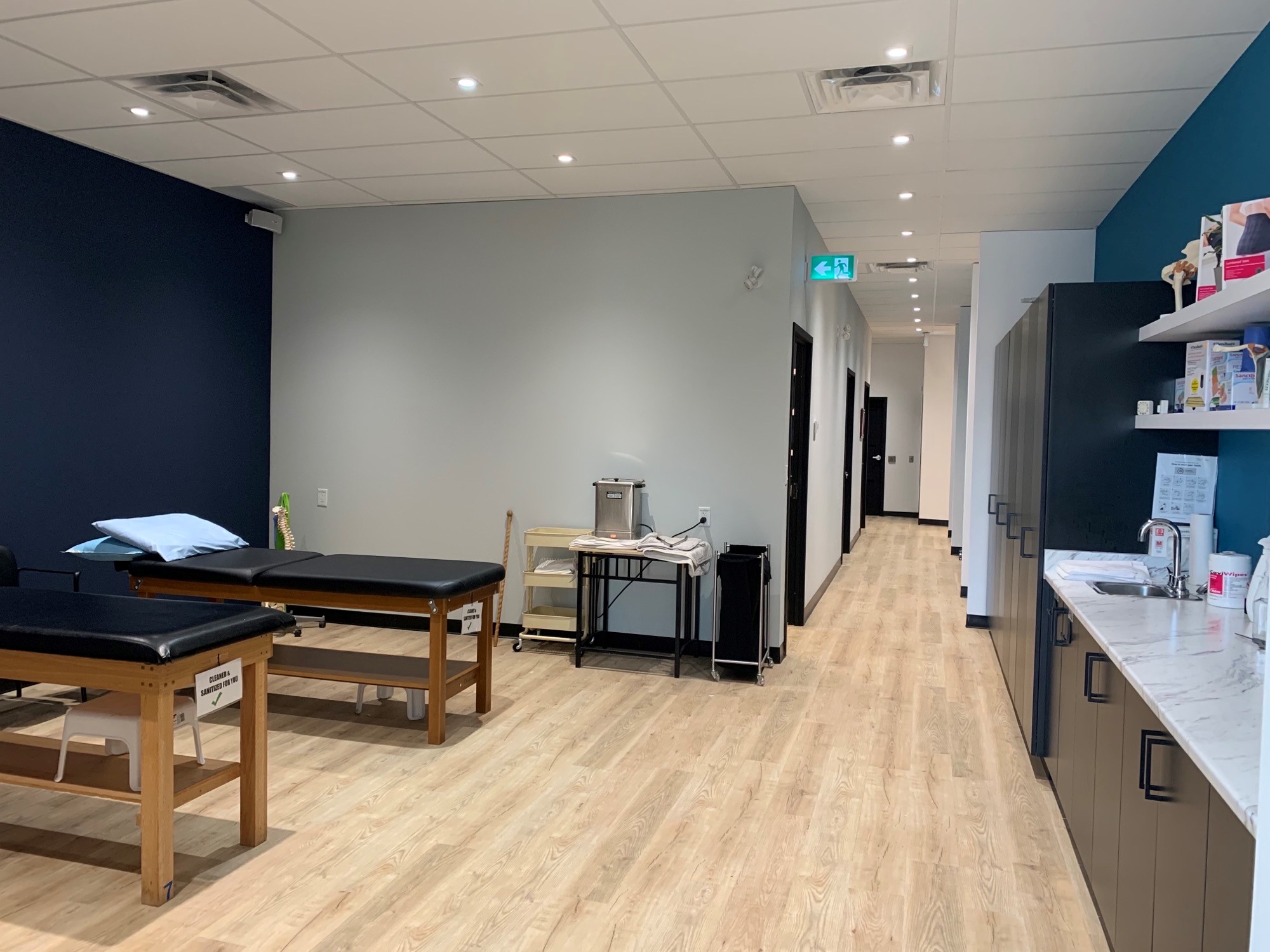 Treatment area at Kemptville clinic