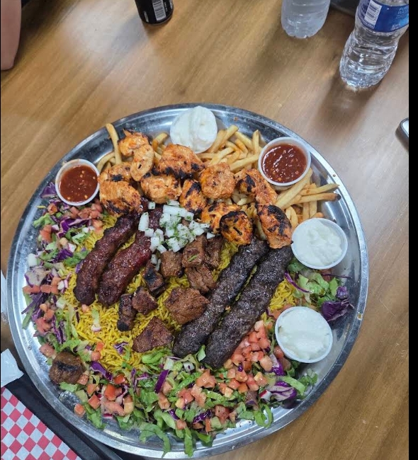 Fresh Lebanese ingredients and spices