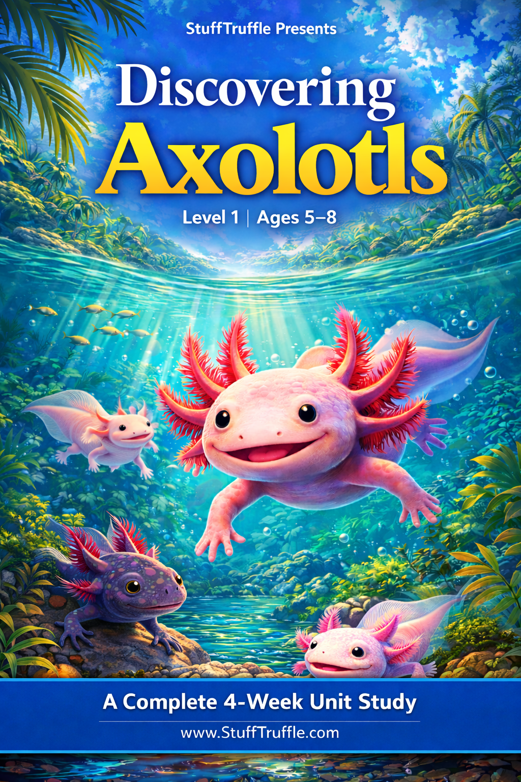 Discovering Axolotls cover
