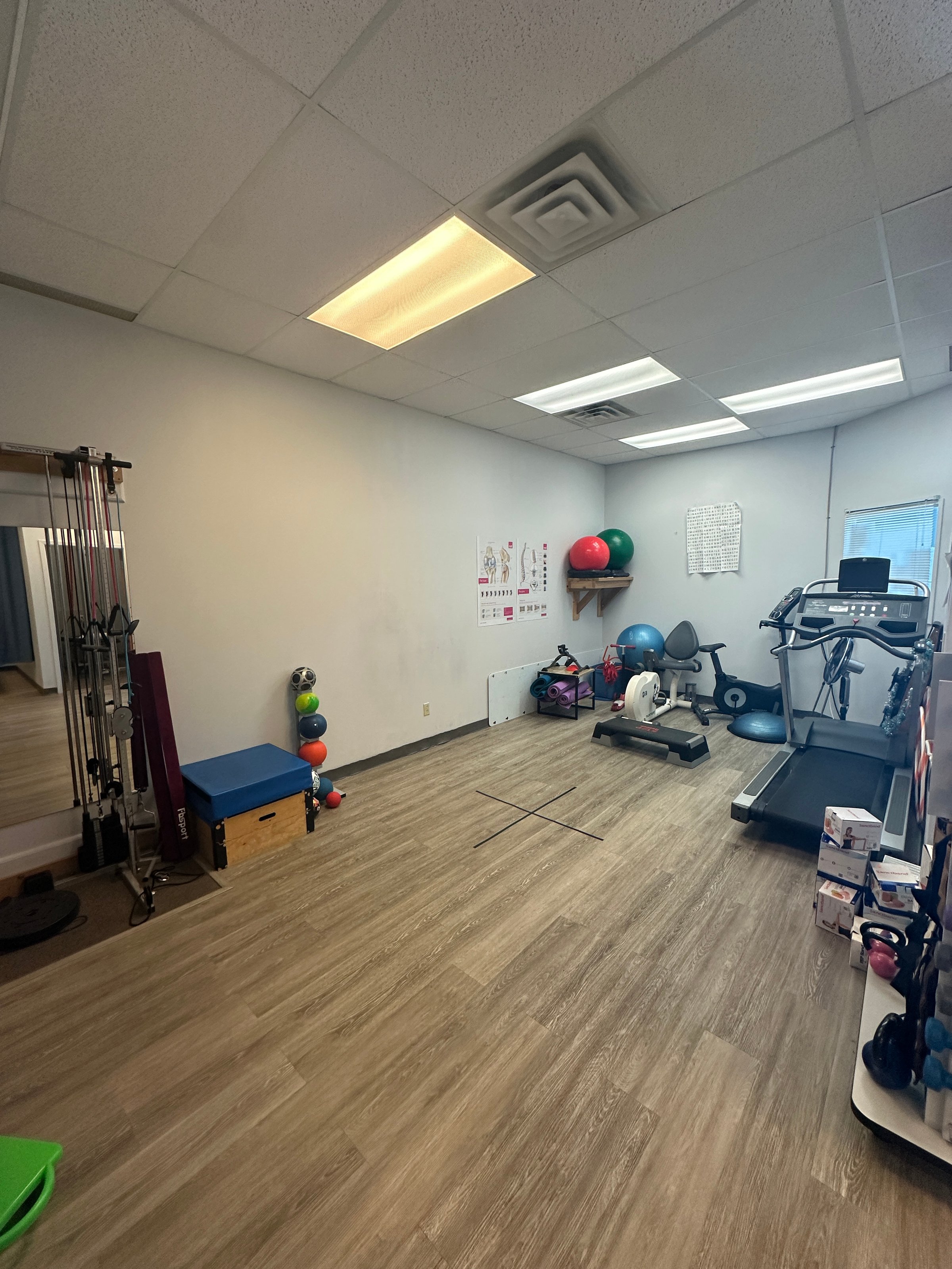 Gym area at Carleton Place clinic