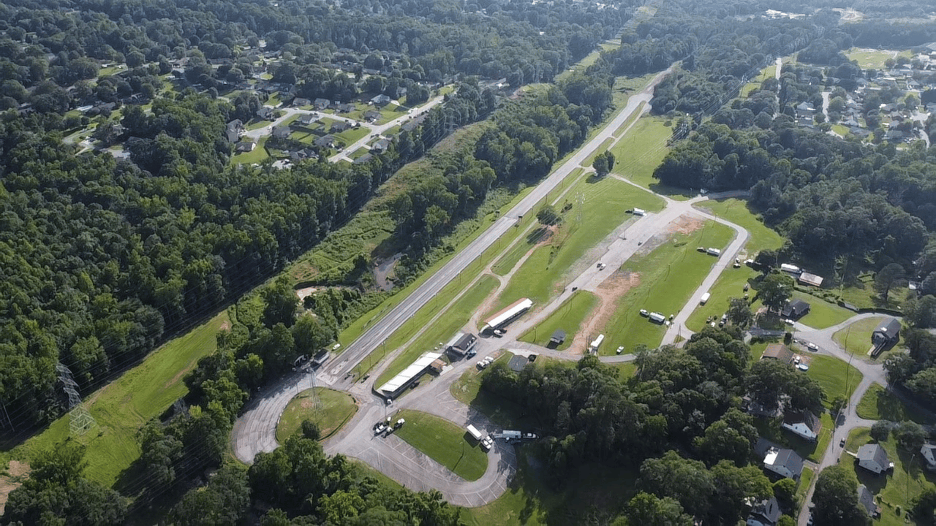 Fat Rabbit and Sticks Show drag racing background