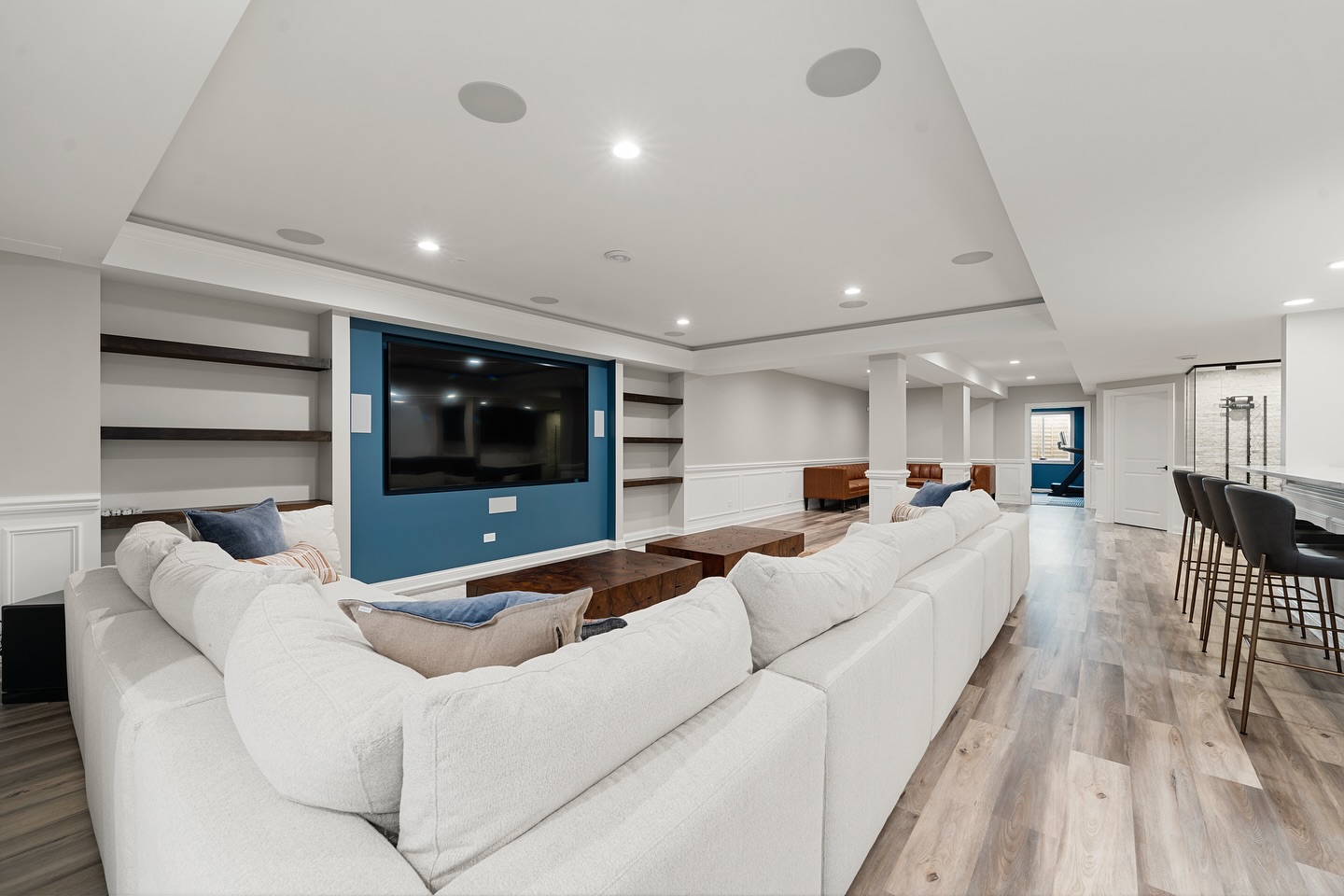 Basement project background