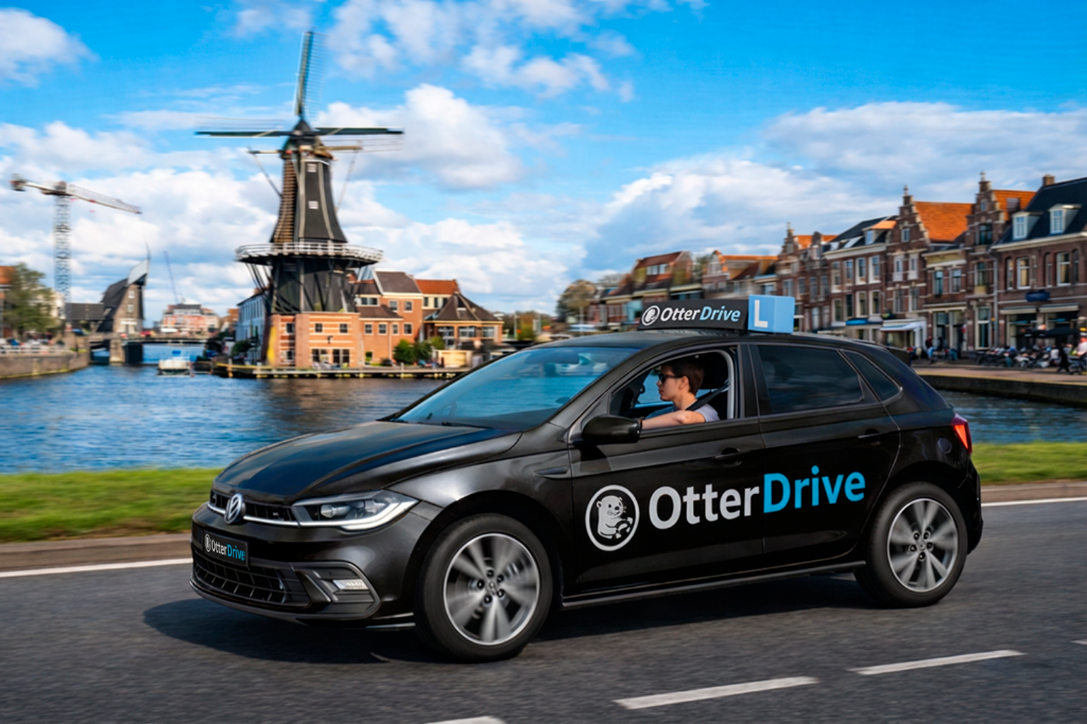 Driving instructor with learner