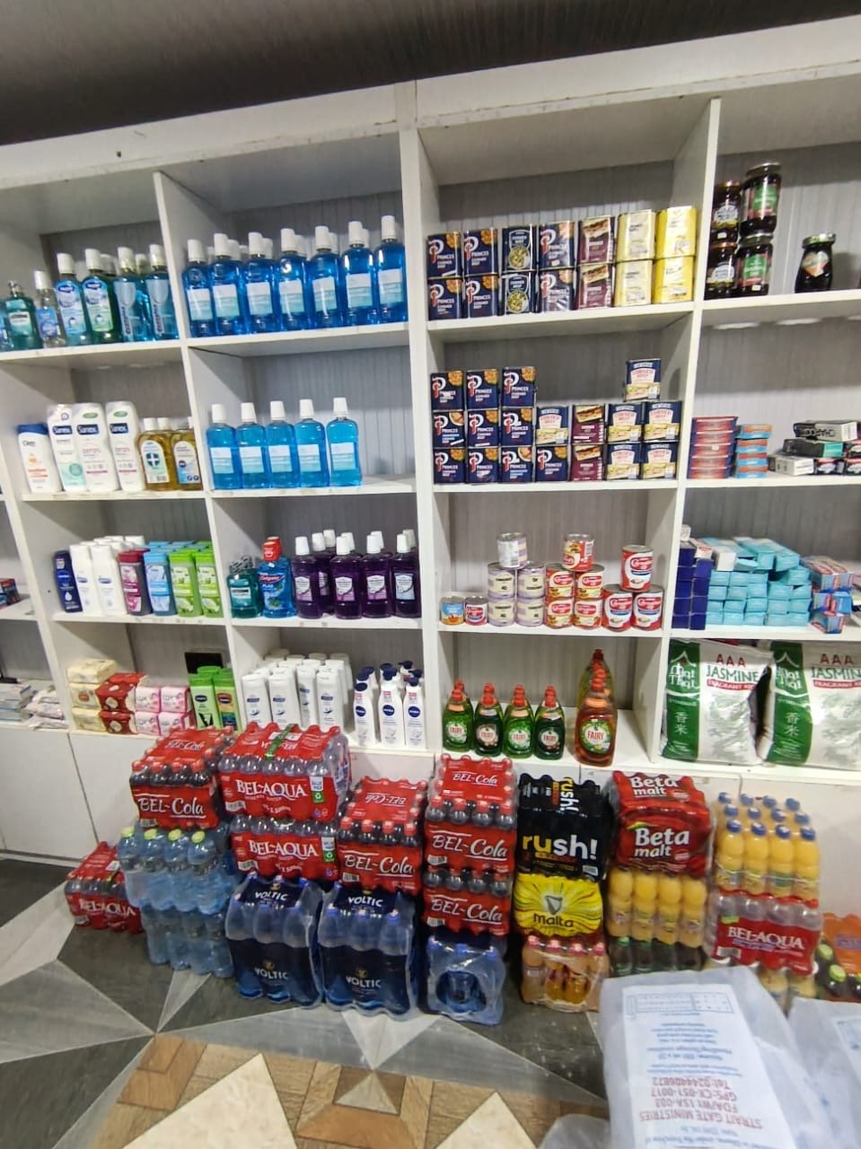 JT Groceries selection