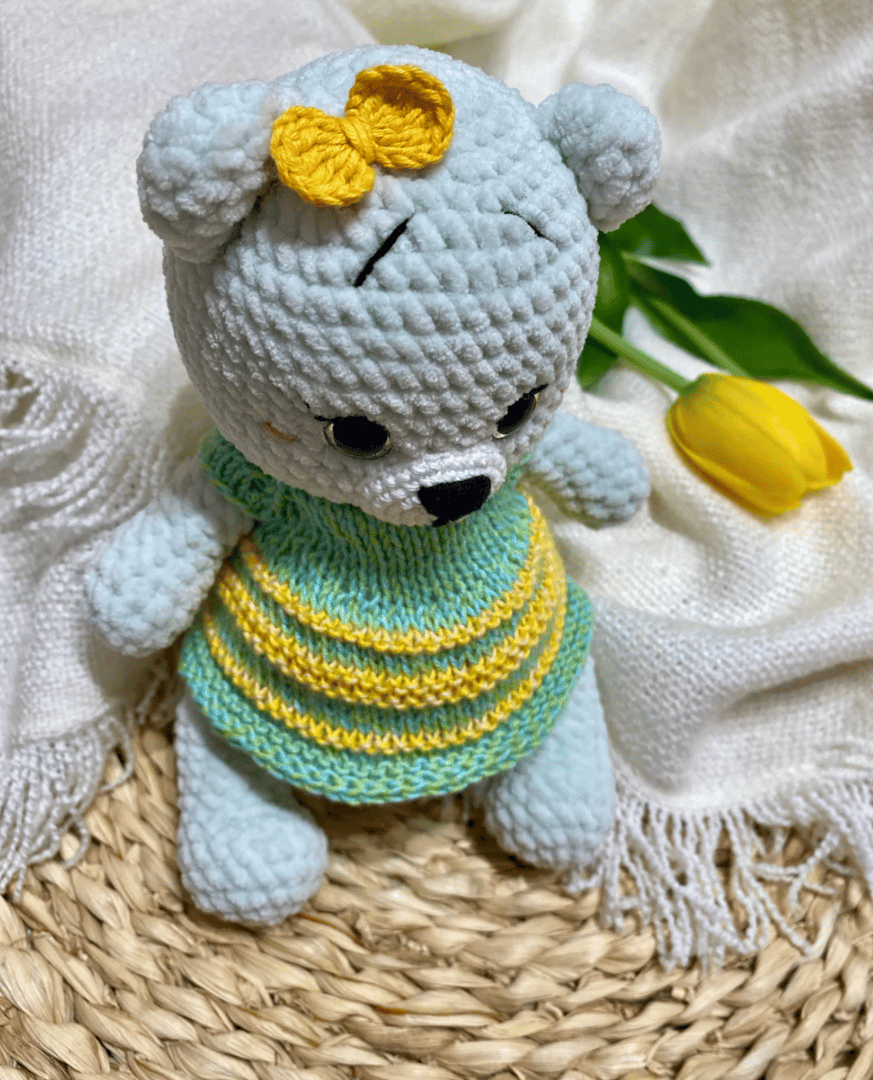 Maskotka szydełkowa - zdjęcie 2