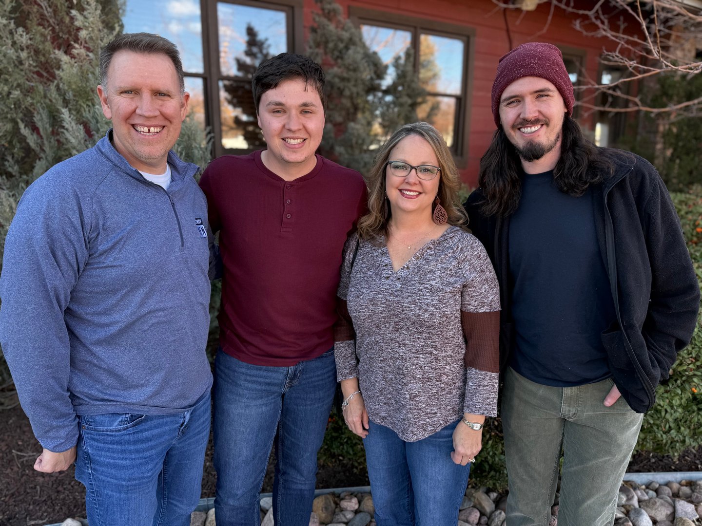 The Brown family on a National Park adventure