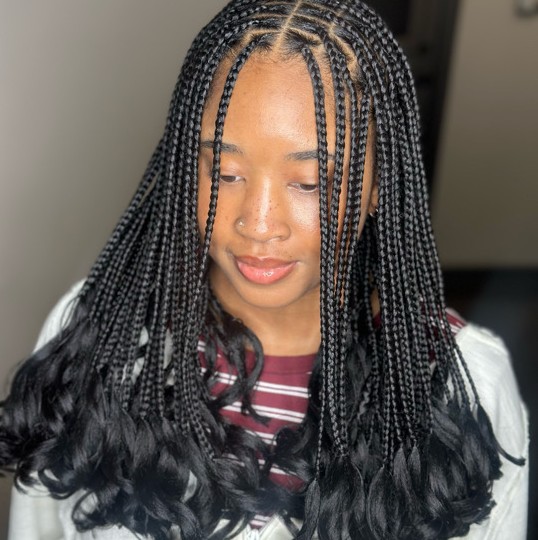 Star Hair Braiding Style