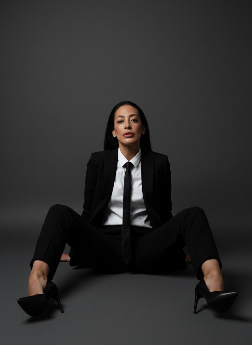 Erika Xingu con su libro