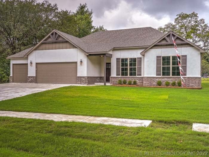 Custom home exterior