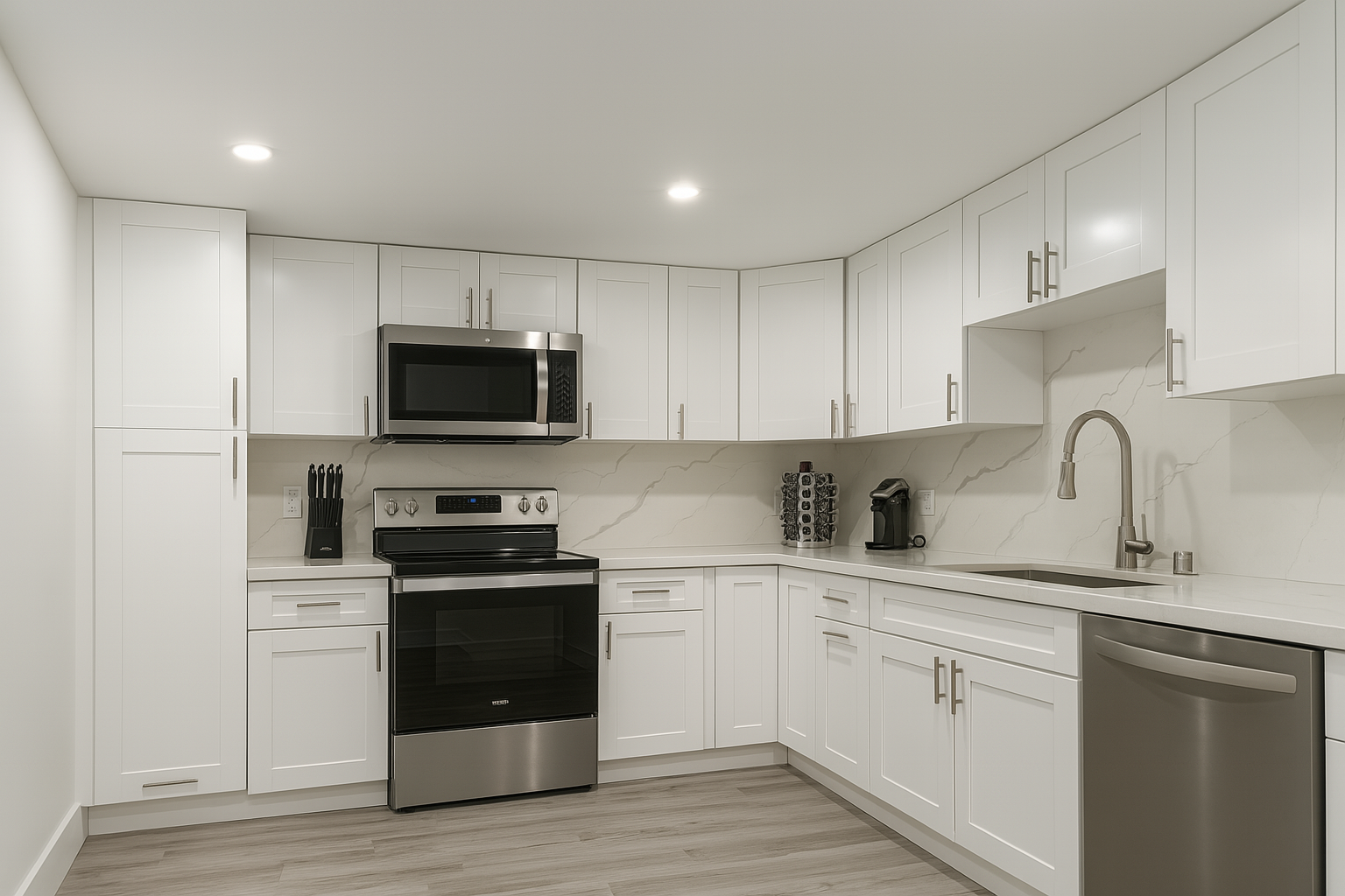 Kitchen after renovation