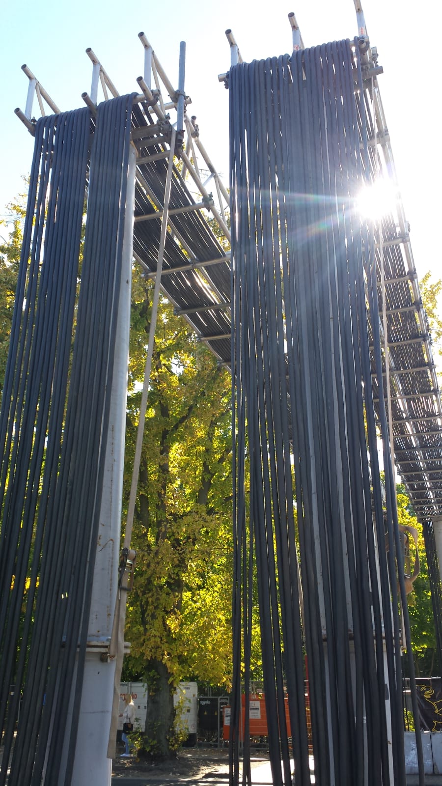 Kabelüberführung über Verkehrswege