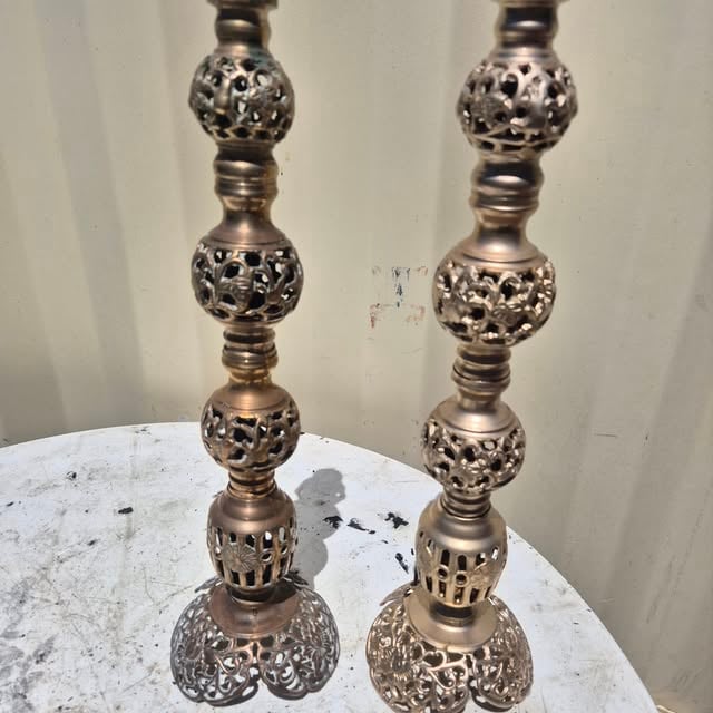 Blasted restoration work