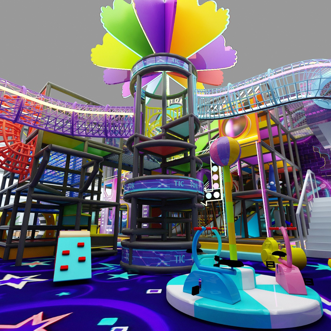 Zona de juegos TicTok Kids Club