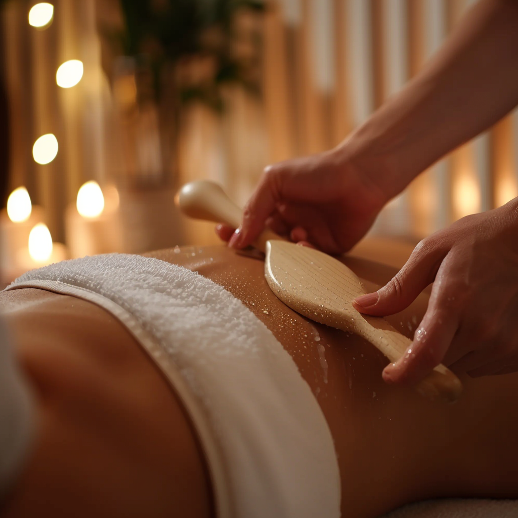 MASAJE REDUCTIVO MANUAL CON MADERA