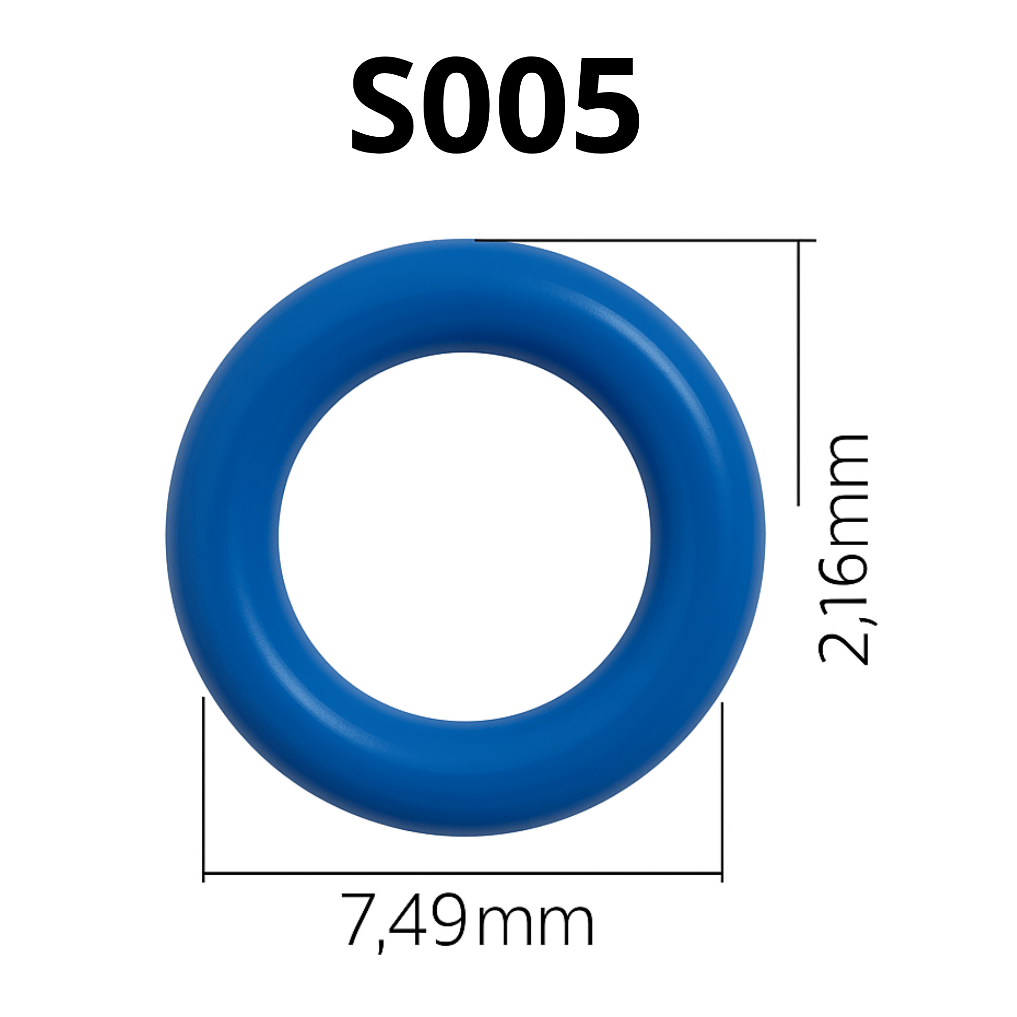 S005 Oring Viton Asiatico