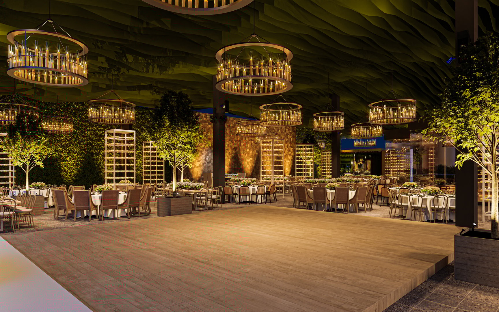 Vista del proyecto Eventos