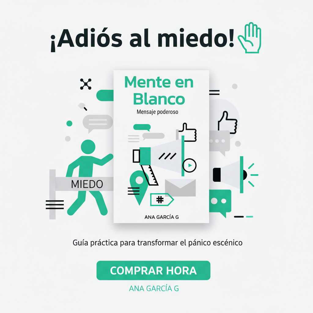 Mente en Blanco, Mensaje Poderoso - Supera el miedo a hablar en público