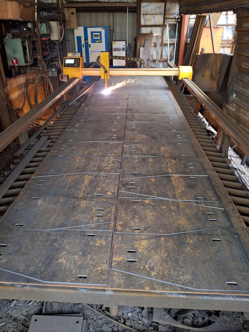 Laser cutting work sample