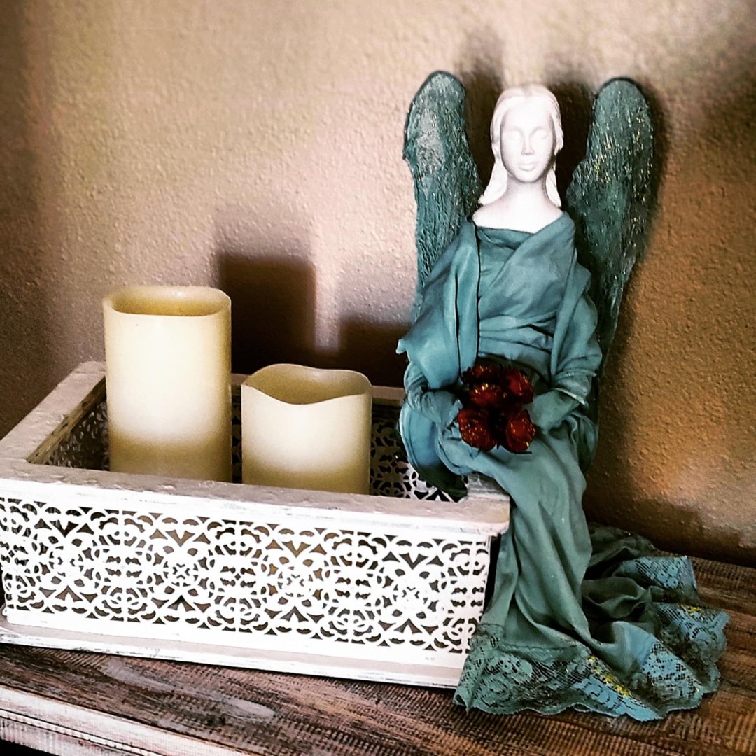 Ręcznie robiony anioł