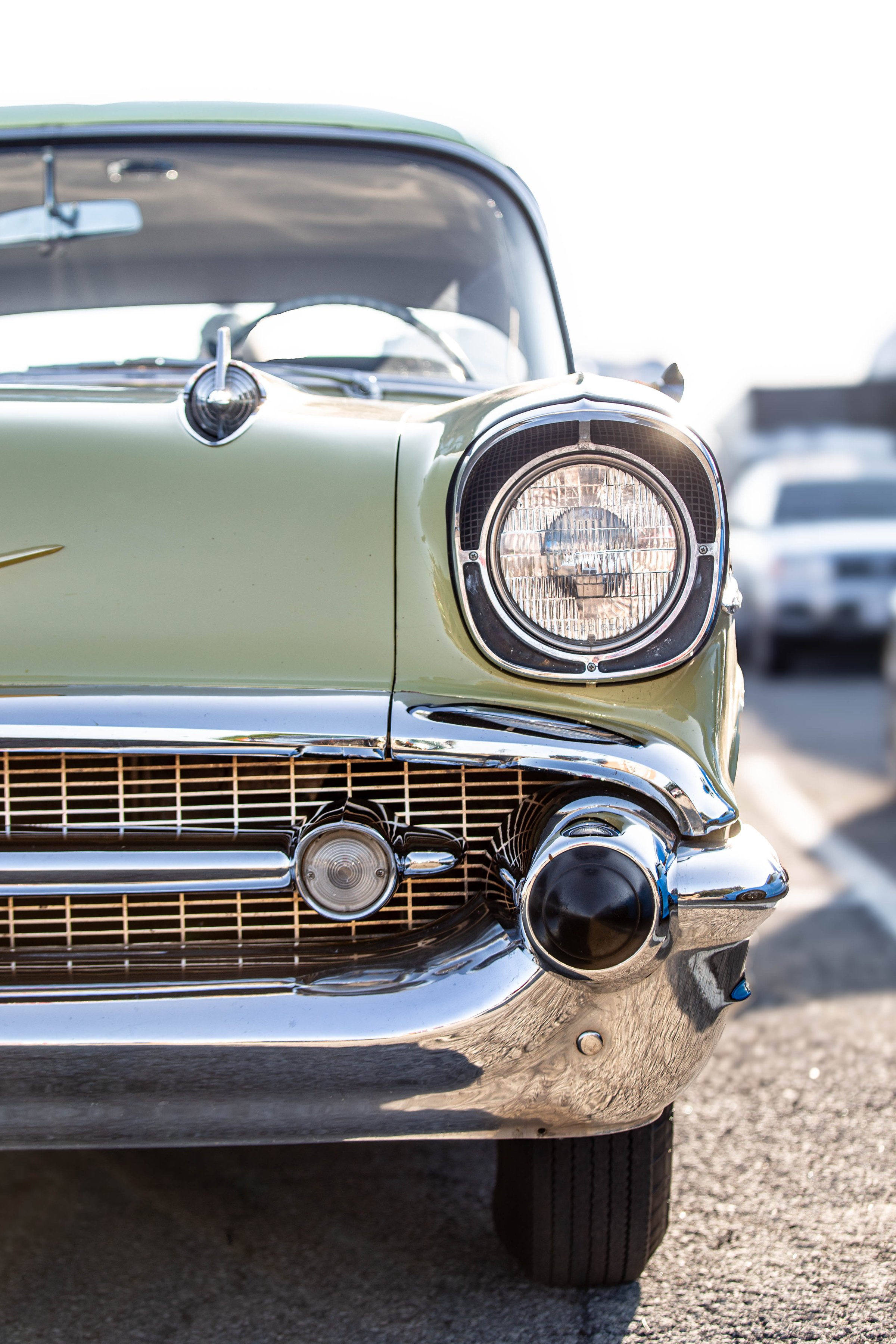 American vintage classic cars roadshow exhibition row of beautiful antique vehicles