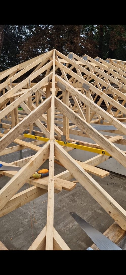 Custom carpentry project showcasing skilled craftsmanship
