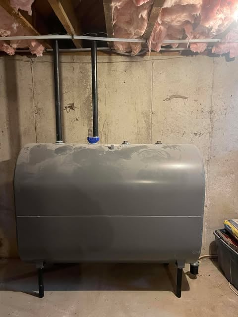 Completed heating system project