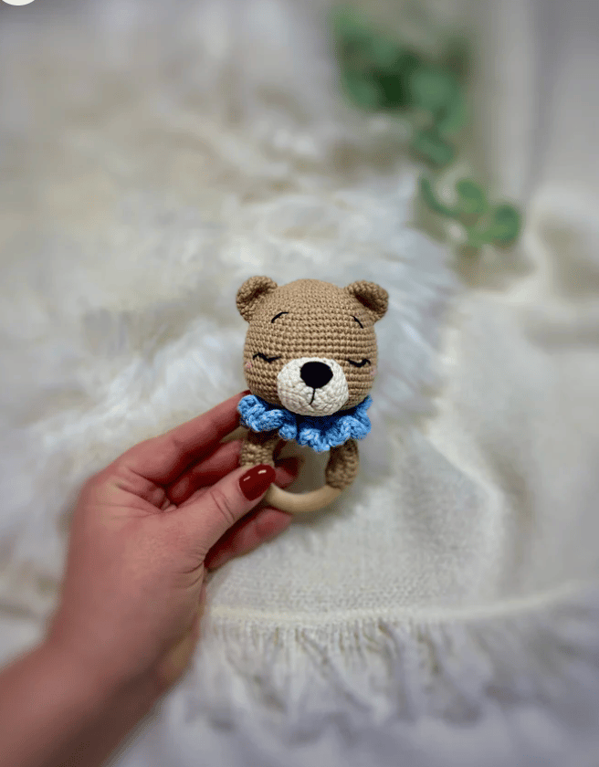 Grzechotka Miś - zdjęcie 2