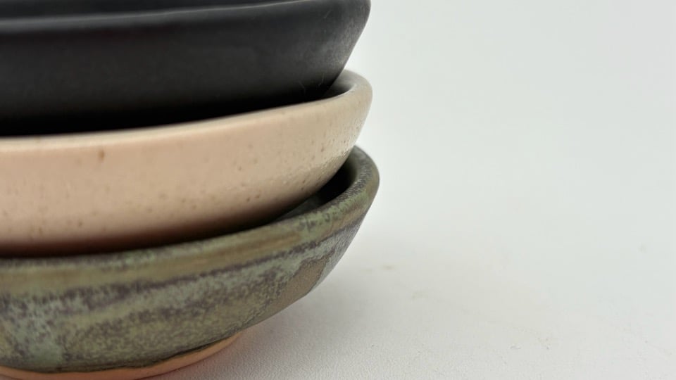 Platos complementarios de cerámica Naidich