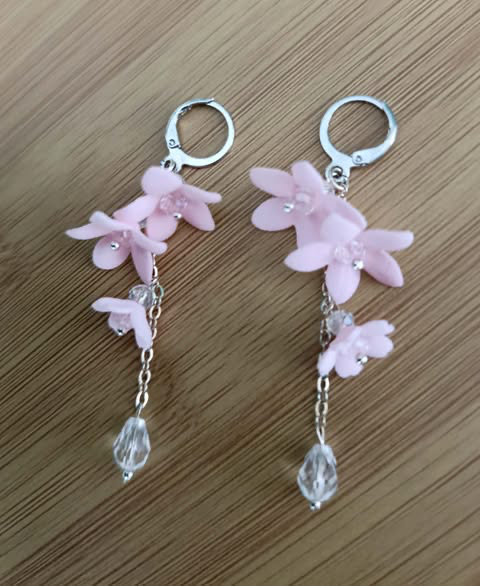 Kolczyki foamiran irański