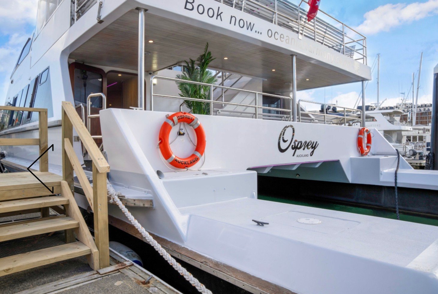 Osprey yacht charter experience