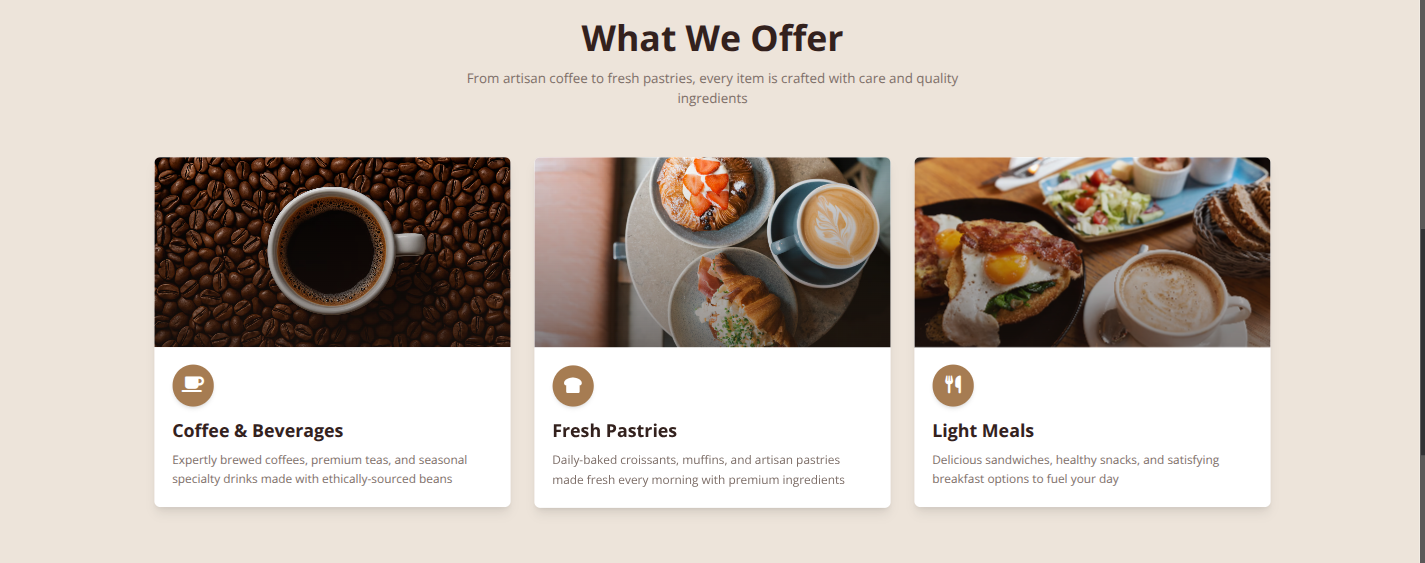 Sunrise Cafe Demo Screenshot 2