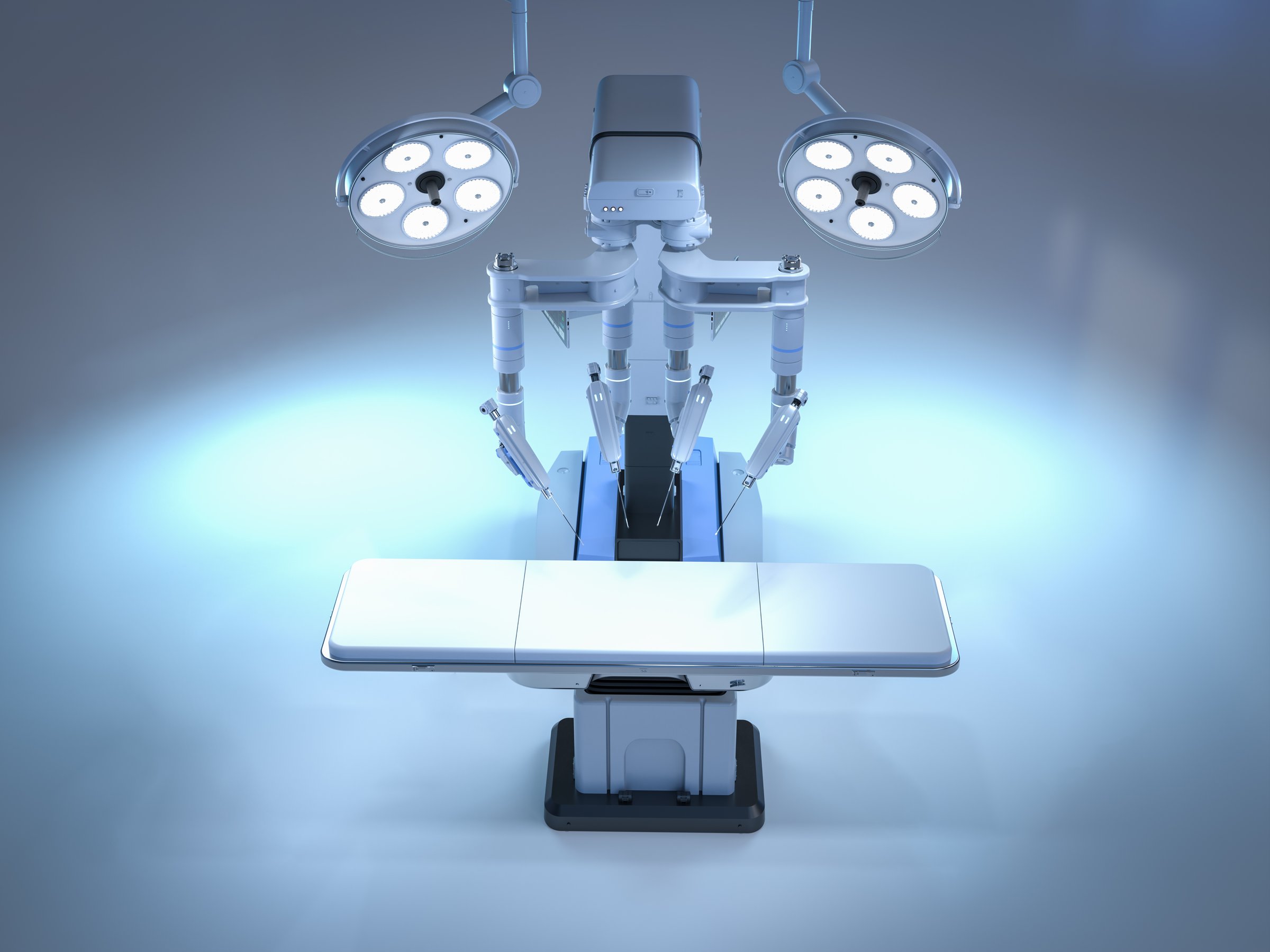 3d rendering robotic assisted surgery