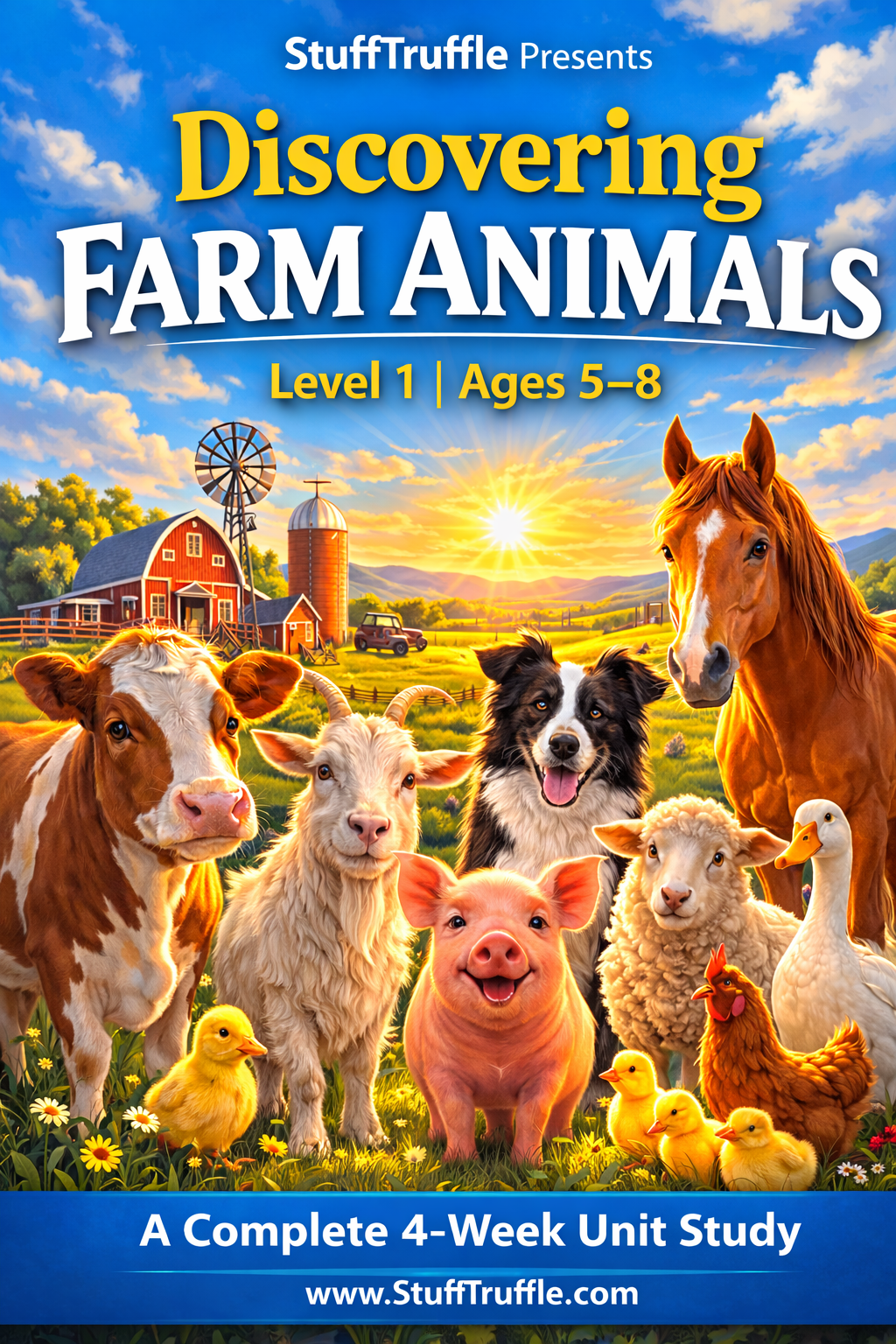 Discovering Farm Animals cover