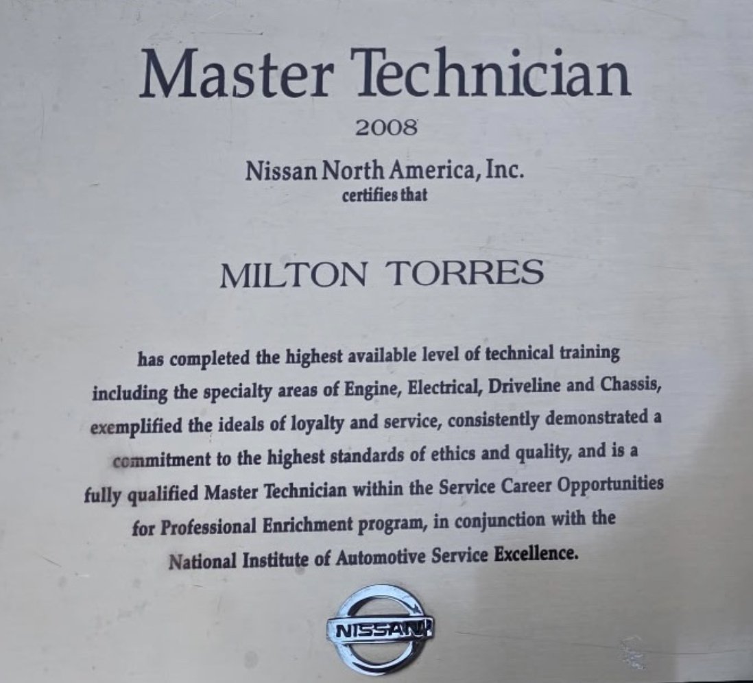 Additional Certification