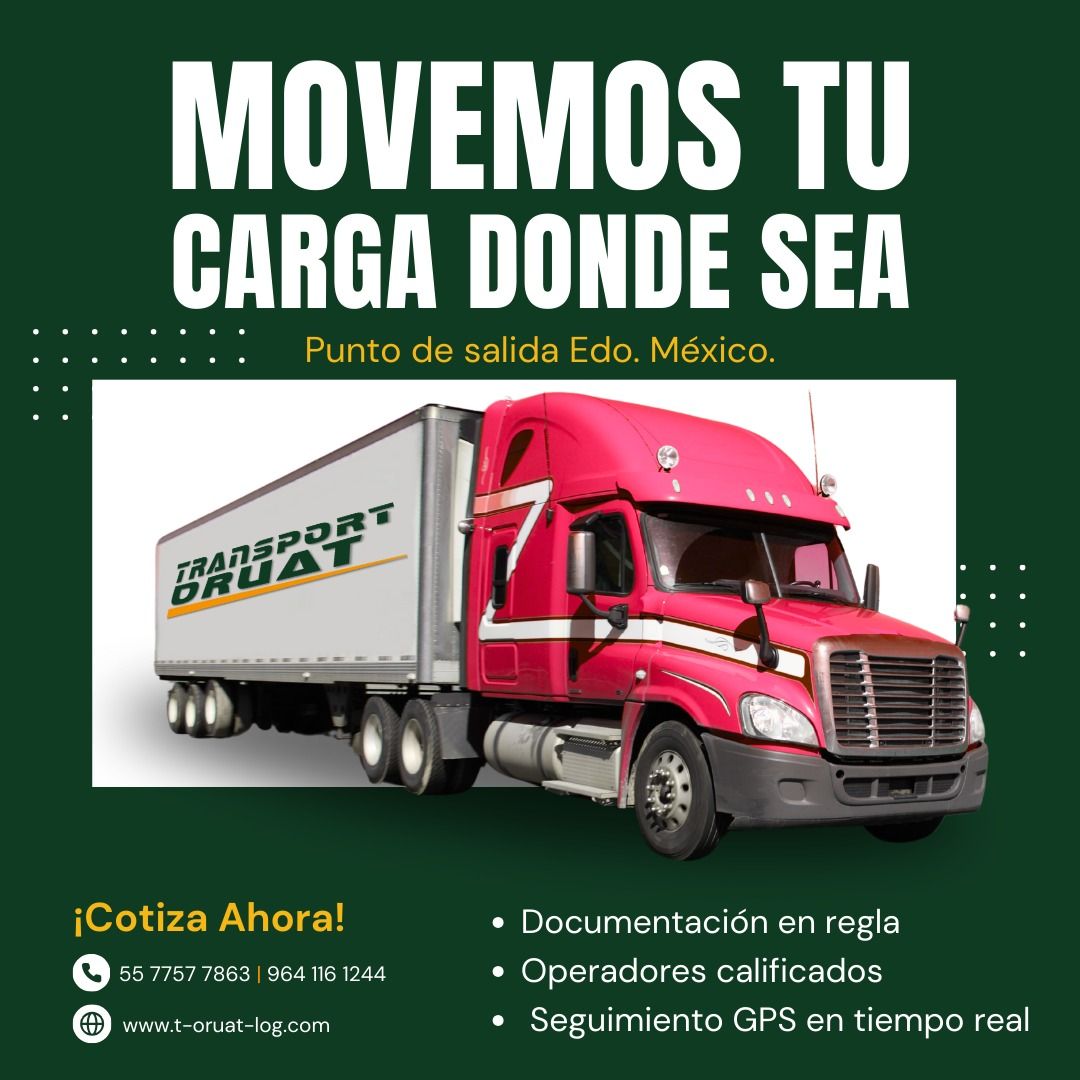 Transport Oruat Logistic - Flota de transporte especializado