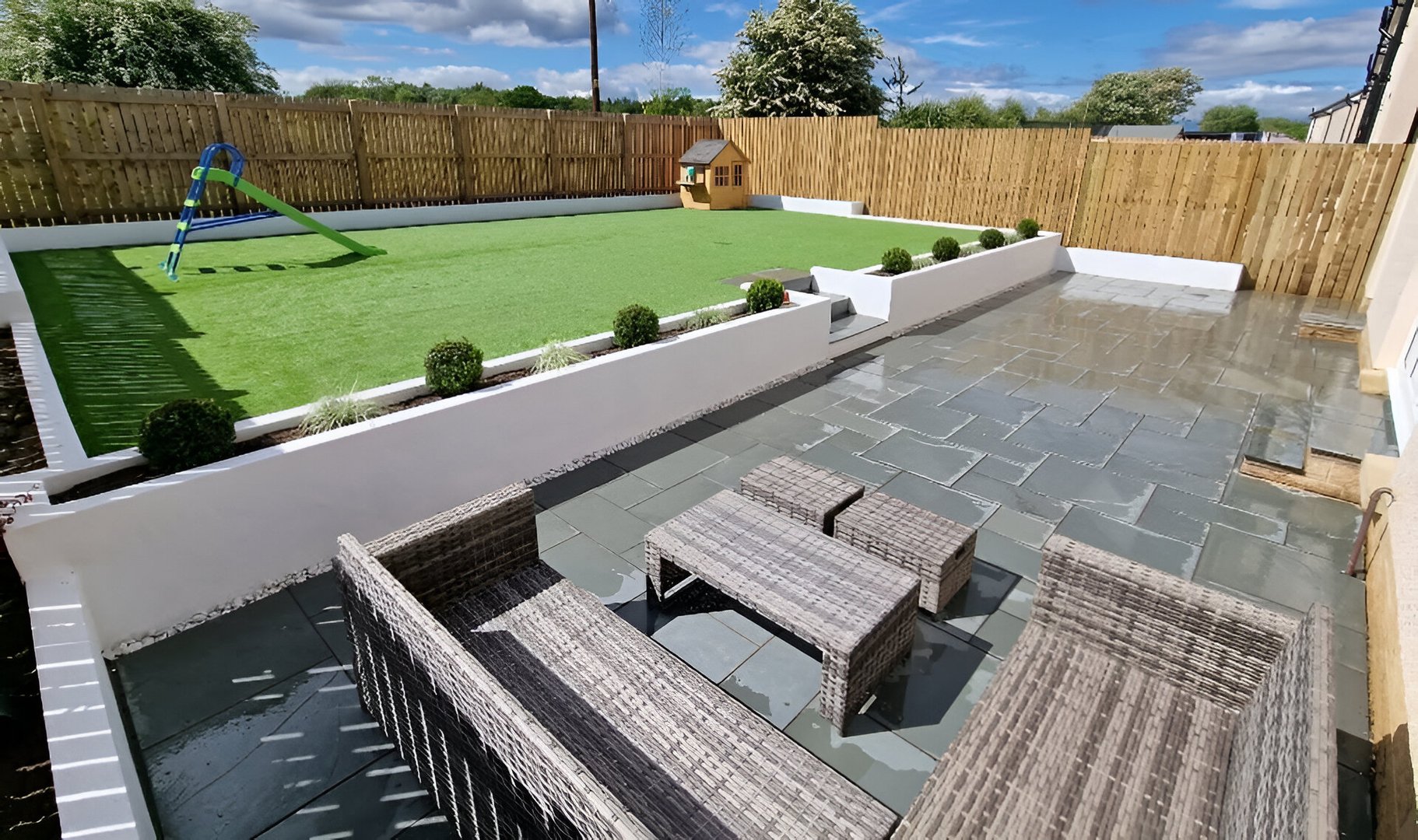 Paving and Landscaping Project