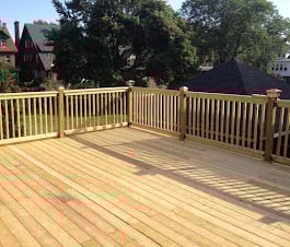 Professional deck construction by Reed Enterprise Mississippi