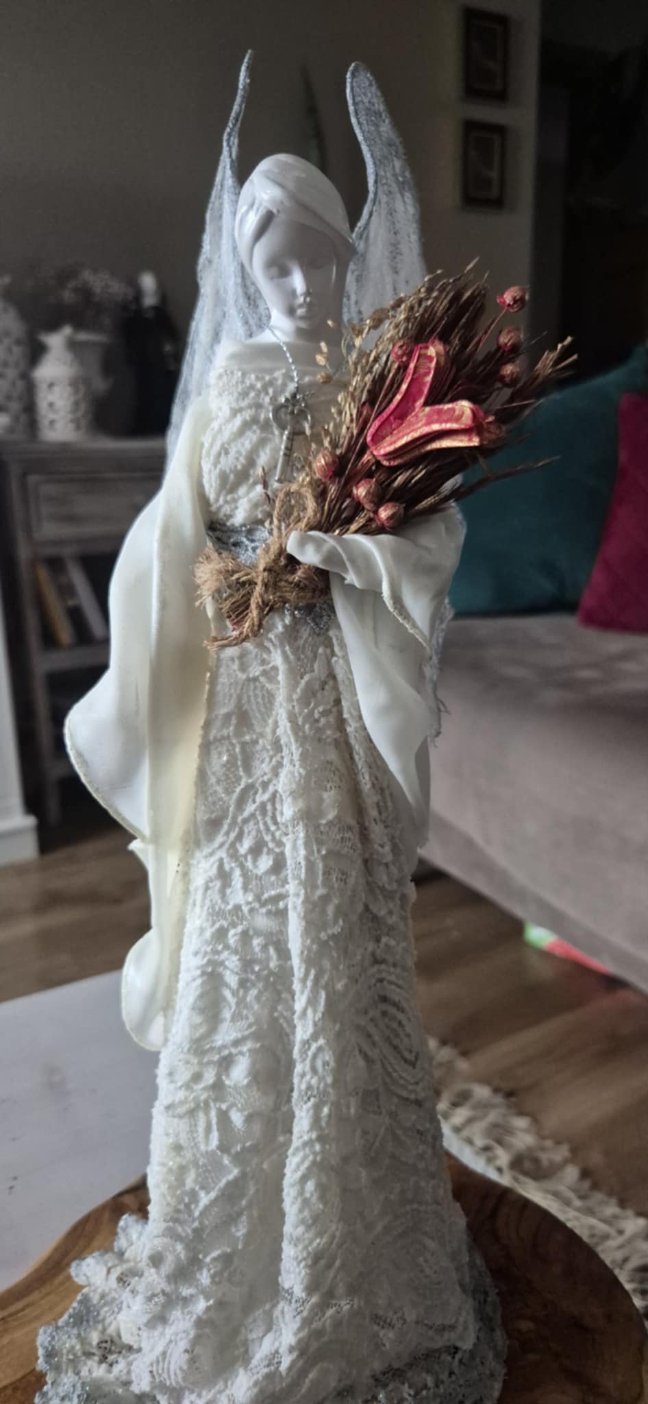 Ręcznie robiony anioł