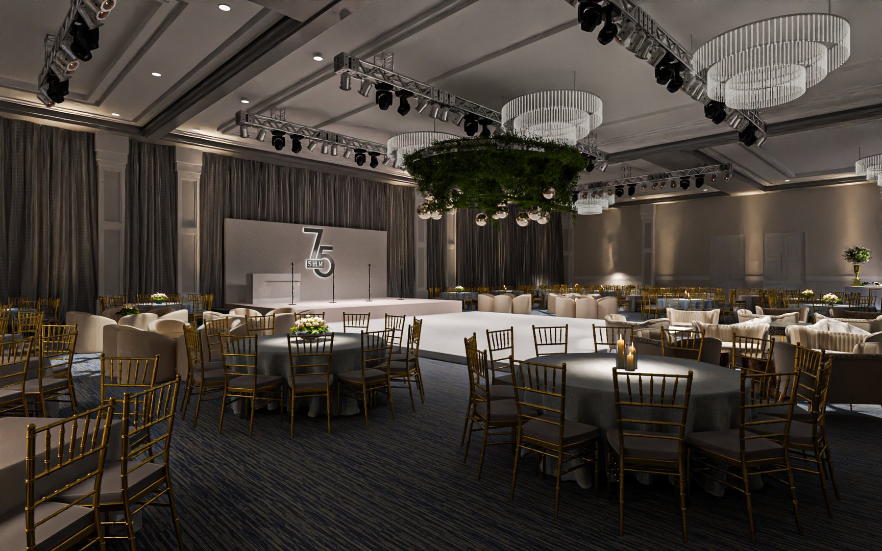 Vista del proyecto Eventos