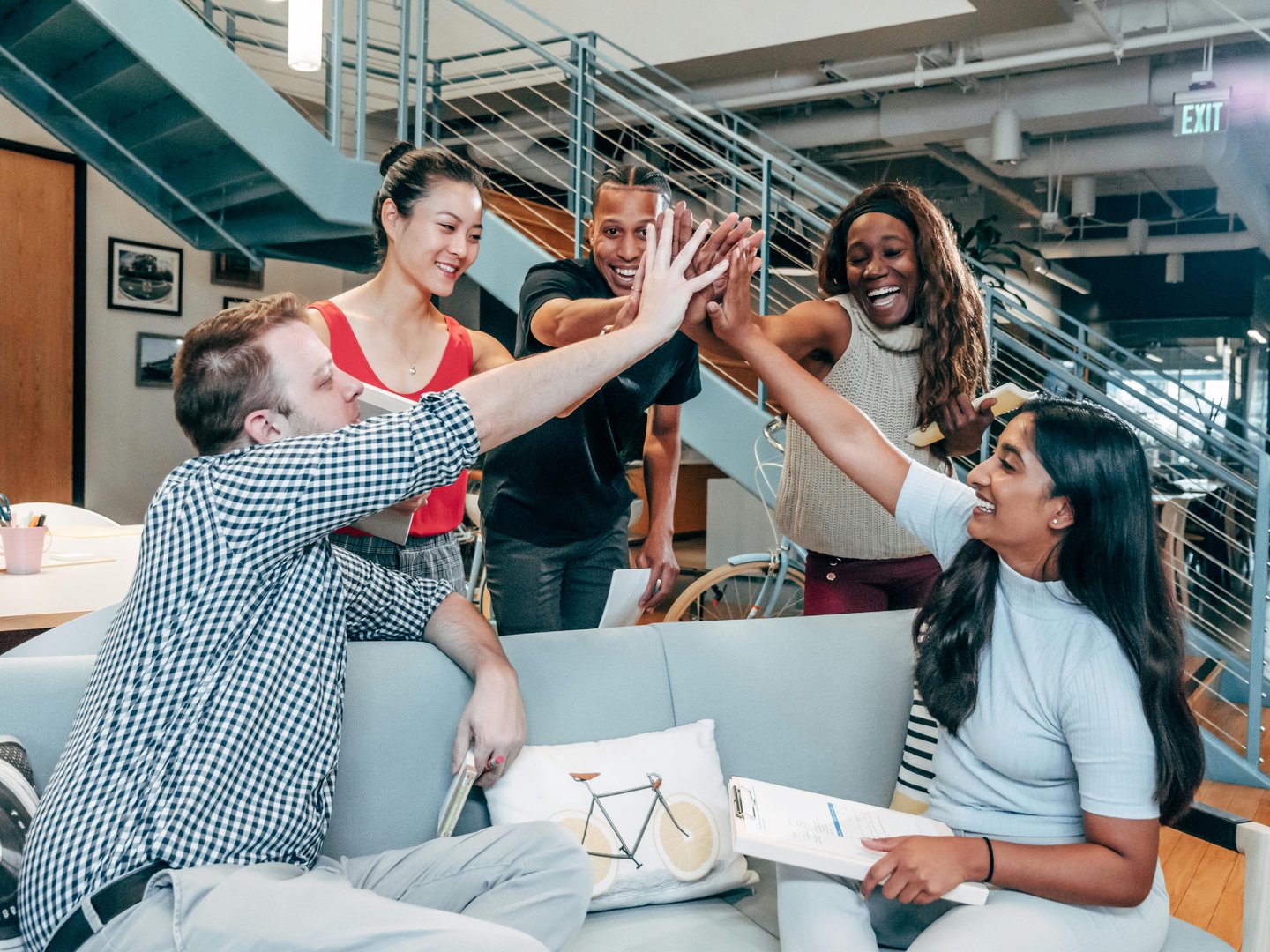 Professional team collaboration and mediation setting