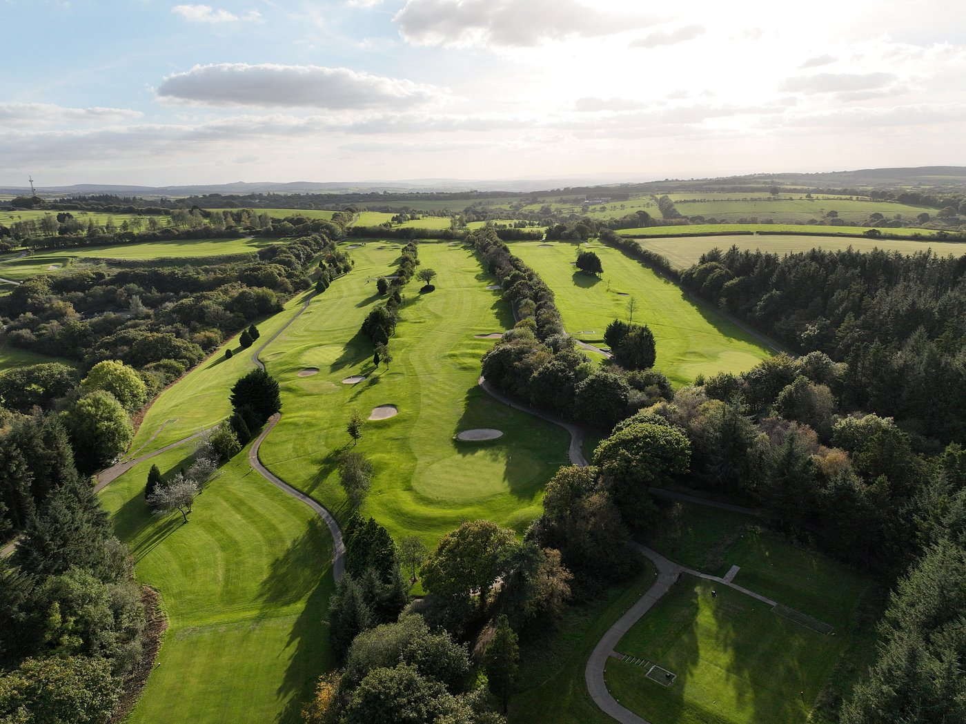 The Ashbury Golf Hotel championship course with stunning downland views in Oxfordshire