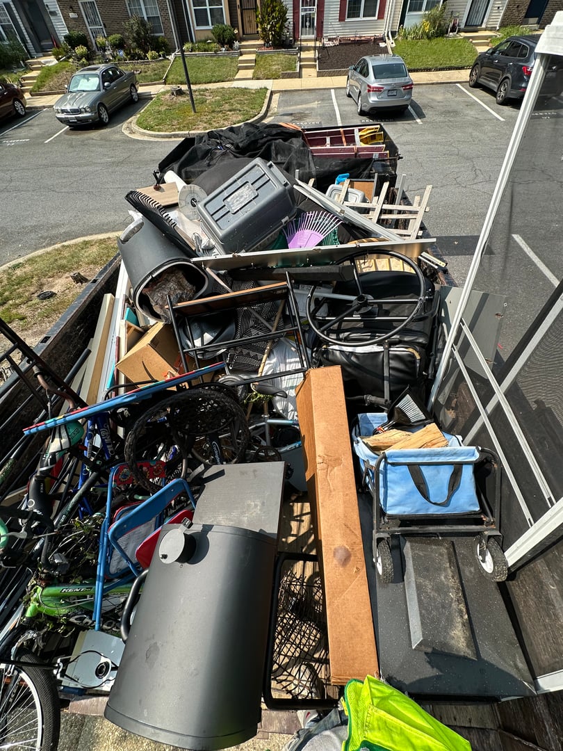 TILTZ junk removal truck ready for service