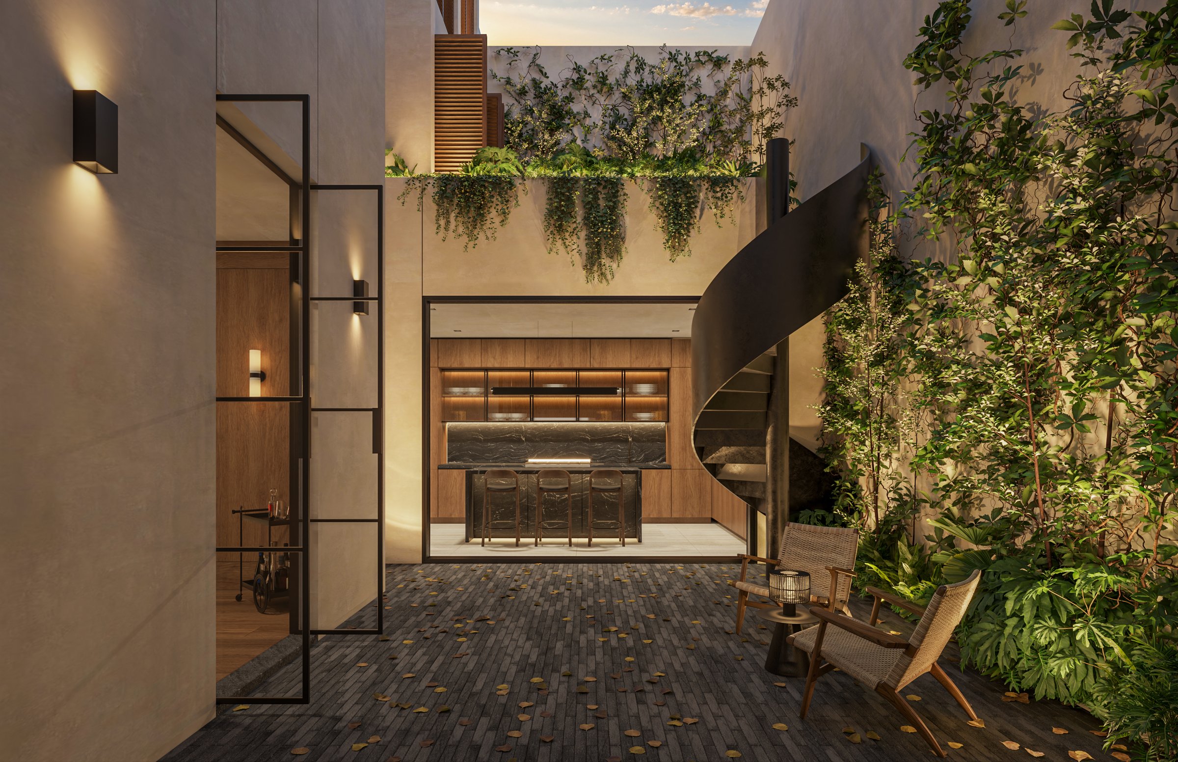 Render del proyecto Amatlán 133